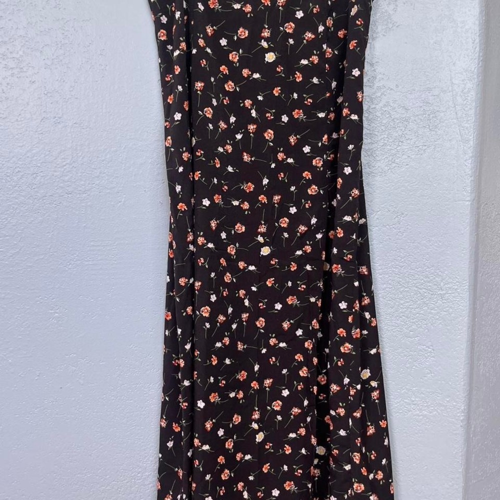 Grunge Floral Skirt L